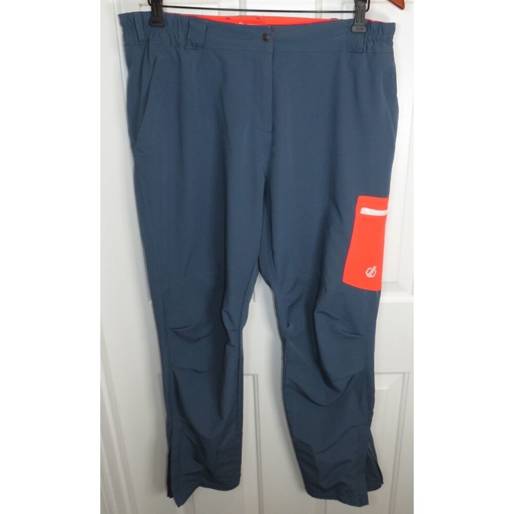 Dare2Be Women's Performance Stretch Hiking Outdoor Pants Colorblock Sz 12 Cargo